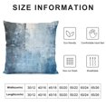 thumbnail image 5 of YINGXI Grey and Blue Abstract Art Pillow Cover, Modern Contemporary Decorative Throw Pillows Cushion Cover for Bedroom Sofa Living Room 22x22in, 5 of 5