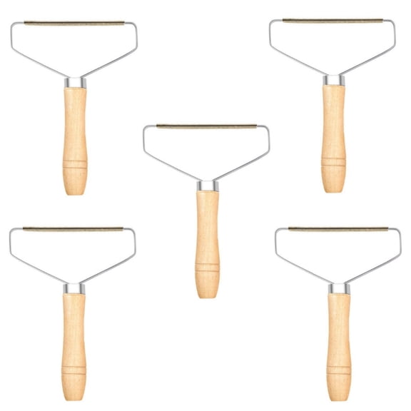 Manual Lint Remover,Double-Sided Fabric Shaver for Sweater Cashmere Coats, Pet Hair,Durable Wooden Handle, Portable Fuzz Trimmer, Multi-Scene Use for Bedroom, Car, Clothing, No Electricity Needed