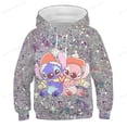 thumbnail image 2 of Chaqueta con capucha de punto de Disney, sudadera para niños, jersey con capucha 3D, sudadera con capucha para exteriores, ropa deportiva para niños y niñas, sudadera con capucha callejera130 zhangyuxiang CONDUJO, 2 of 2