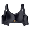 thumbnail image 5 of ZNQHFRE Women’s Wireless Full Coverage Bra, Custom Shaping Comfort No Underwire Everyday Seamless Bra Black XL, 5 of 5