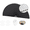 Black, variant on Half Round Window Shade,Full Blackout Blinds,Arch Window Shades Half Circle Non-Woven Fabric Self Adhesive Cordless Window Decoration Easy to Install