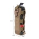 thumbnail image 4 of Bolso Molle Tmvgtek Bolsa Molle Para Botella De Agua, Para Viaje, Camping, Senderismo, Hervidor De Agua (Barro) Tmvgtek Para Estrenar, 4 of 4