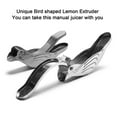 thumbnail image 4 of Iuhan Lemon Juicer, Bird Shape Stainless Steel 304 Manual Fruit Juicer, Lemon Tea Maker and Squeezer, Kitchen Gadget for Lemonade, Cocktails, and Beverage Preparation, 4 of 8