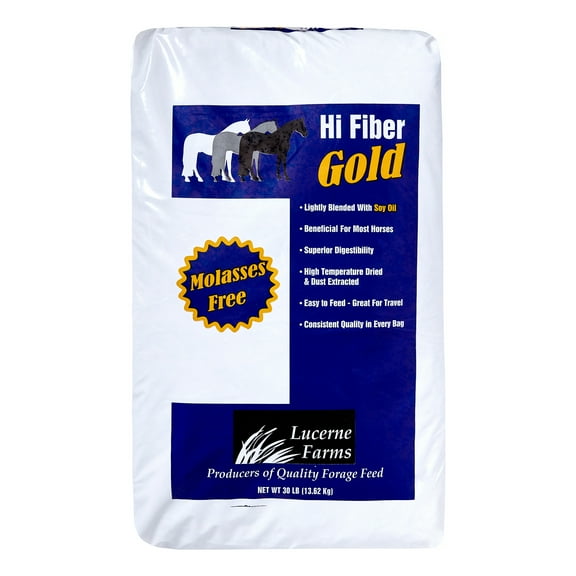 Lucerne Farms W70085 High Fiber Forage Gold, 30 lbs
