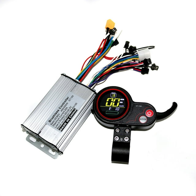 Greeniant Kit de controlador de scooter eléctrico con pantalla LCD - Operación de muy bajo ruido equipada con conector PAS Bicicletas eléctricas 60V