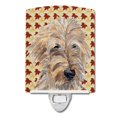thumbnail image 1 of Caroline'S Treasures Sc9549Cnl Golden Doodle Fall Leaves Luz Nocturna De Cerámica Compacta Con Certificación Ul, Ideal Para Dormitorio, Baño, Guardería, Pasillo, Cocina, 6 X 4 X 3, Multicolor, 1 of 1