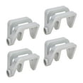 thumbnail image 3 of 4x Pontoon Boat Clips, Boat Rail Cleats, Simple Boat Hangers, for Docking Pontoon Small Sailboat Fishing Boats Accessories, 3 of 8