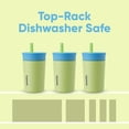 thumbnail image 5 of Owala Vaso de acero inoxidable con aislamiento para niños con pajita flexible resistente a derrames, fácil de limpiar, botella de agua para niños, ideal para viajes, apto para lavavajillas, 12 onzas,, 5 of 5