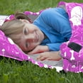 thumbnail image 7 of KidzAdventure 32F - 59F Mummy Youth Sleeping Bag - Pink Best Friends Theme, Large, 7 of 7