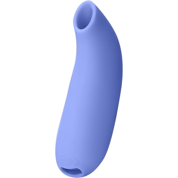 Dame Products Aer Suction Massager for Women - 5 Intensity Levels and 5 Pattern Modes - Soft Seal of Suction with Pulses of Air Release Powerful Strokes - Periwinkle Color