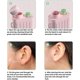thumbnail image 5 of ZHAOCHENG Limpiador de orificios para oídos, 240 piezas, hilo dental desechable, limpiador de orificios para aretes, herramienta de limpieza para el cuidado de la línea de perforación de aretes, elimi, 5 of 5