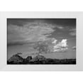 thumbnail image 3 of Erin Berzel 4x24 White Modern Wood Framed Wall Art Titled - Clouds in Joshua Tree I, 3 of 5