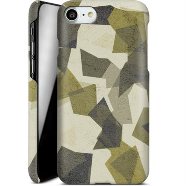 Apple iPhone 8 - Geometric Camo Green de caseable Designs, estuche rígido para teléfono inteligente caseable HCI70XXC01243XXAPIP80