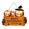 thumbnail image 1 of Toystoory Colgante de decoración de jardín para Halloween espeluznante, decoración elegante para el hogar, interior y exterior, Feliz Kits de decoración para fiestas, 1 of 6