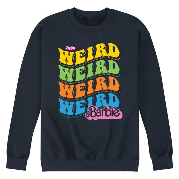 Barbie The Movie - Weird Stack - Men's Crew Neck Fleece Pullover