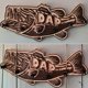 thumbnail image 5 of Seabass Soporte grande para caña de pescar en forma de pez, estante de madera, estante para equipo de pesca montado en la pared, estante de colección para almacenamiento de aparej, 5 of 5