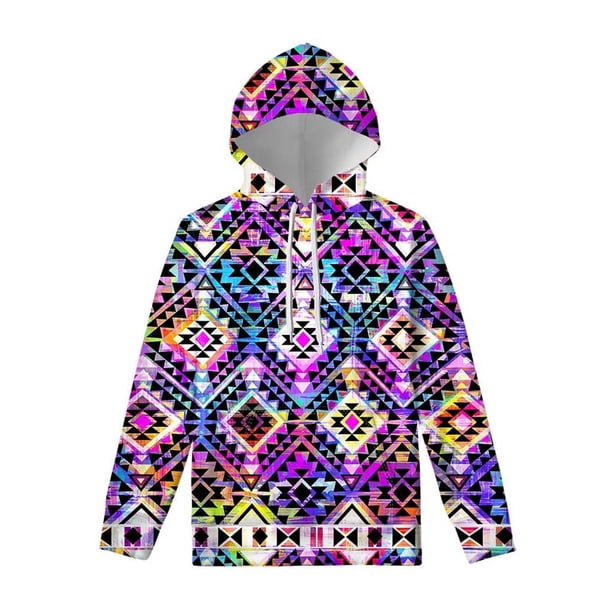 Sudadera Con Capucha Unisex Yasswete, Estampado 3D, Bolsillos Grandes, Talla L, Poliéster Y Elastano
