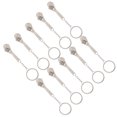 thumbnail image 4 of Llavero con forma de llave inglesa, 10 piezas, llaveros con forma de llave, llaveros creativos, llaveros, innovación moderna, 4 of 12