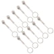 thumbnail image 4 of Llavero con forma de llave inglesa, 10 piezas, llaveros con forma de llave, llaveros creativos, llaveros, innovación moderna, 4 of 12