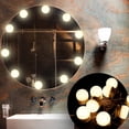 thumbnail image 3 of Hollywood Style LED Vanity Mirror Lights Kit 10 Dimmable Bulbs Makeup Dressing Table Light No Plug, 3 of 8