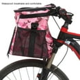thumbnail image 3 of Sac à Dos de Transport pour Animaux, Grand Espace Sac Imperméable en Tissu Polyester Sac pour Animaux Respirant Panier de Vélo pour Chien Chat Chien Support de Voyage Extérieur Sac de Transport pour Voyage Randonnée Camping, 3 of 7