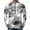 Dark Gray, variant on Tactical Quarter Zip Pullover for Men, Pixelated Camo Long Sleeve Moisture Wicking Jersey - Lightweight Breathable Outdoor Hunting Fishing Athletic Top Army Green S