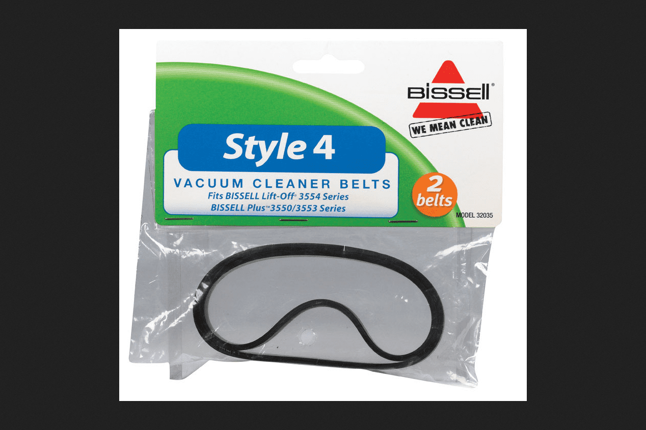 Bissell Vacuum Belt Style 4 For Use With Bissell Carded 2 / Pack