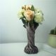 thumbnail image 4 of Ounissouiy Florero de resina, maceta decorativa, muebles creativos para troncos de árboles, decoración artesanal hecha a mano para el hogar, sala de estar Decoración del hogar blanco Ounissouiy HA040524-01, 4 of 6