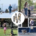 thumbnail image 5 of Laisse pour Chien Rétractable Mains Libres, pour Grands Chiens, Chiens Moyens et Petits, Laisse pour Chien Mains Libres pour Courir, Marcher, Randonnée. (Jaune), 5 of 5