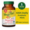 MegaFood MegaFlora Probiotic Kids - Digestive & Immune Support for Ages 5+ - 60 Servings