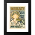 thumbnail image 2 of E. Roux 11x14 Black Modern Framed Museum Art Print Titled - Moullot Marseille (1900), 2 of 5
