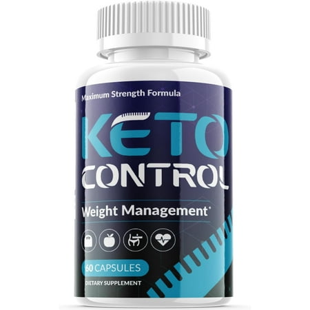 (1 Pack) Keto Control - Keto Weight Loss Formula - Energy & Focus Boosting Dietary Supplements for Weight Management & Metabolism - Advanced Fat Burn Raspberry Ketones Pills - 60 Capsules
