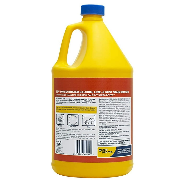 Mold Stain and Mildew Stain Remover 1 Gallon – Zep Inc.