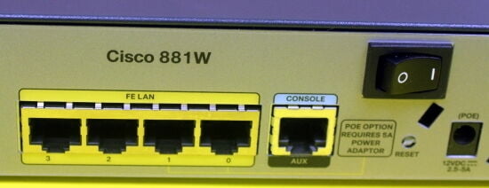 Pre-Owned Cisco 881 C881W-A-K9 Wireless Security Router