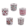 thumbnail image 4 of 5 Styles Santa Claus Roll Tissue Paper Towels Decorations 5 Roll, 4 of 5