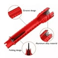 thumbnail image 5 of 2*Faucet Sink Installer 8In1 Multi Tool Pipe Wrench Plumbing For Kitchen Bathroo, 5 of 5
