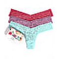thumbnail image 5 of Hanky Panky Womens Signature Lace Low Rise Thong Fashion 3-Pack Style-49113PVPK, 5 of 6
