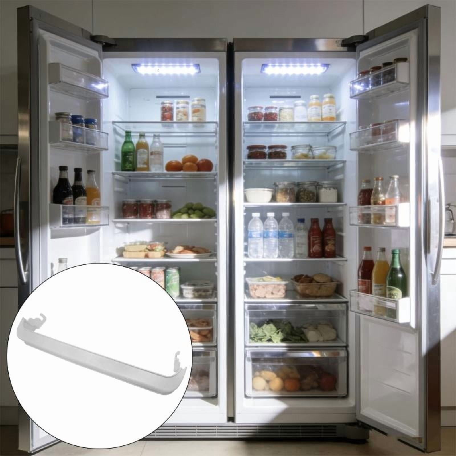CEORPER Unbreakable Fridge Shelf Replacement 15.2cm Deep For Easy Food Access