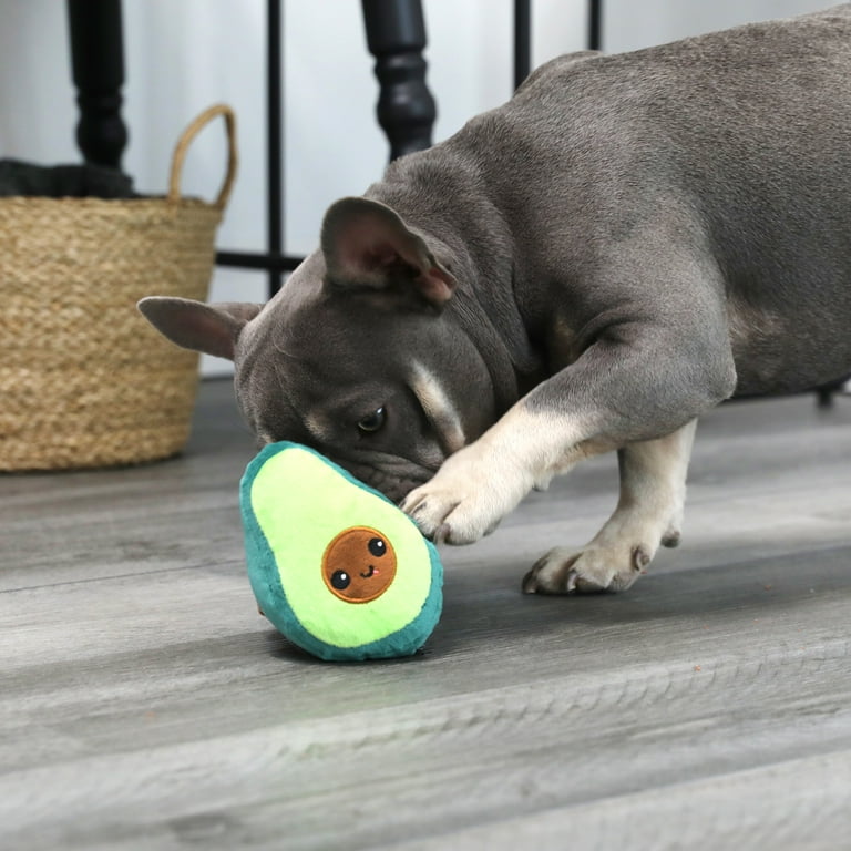 BarkBox 2-in-1 Interactive Plush Puzzle Dog Toys - Squeaky Pet and