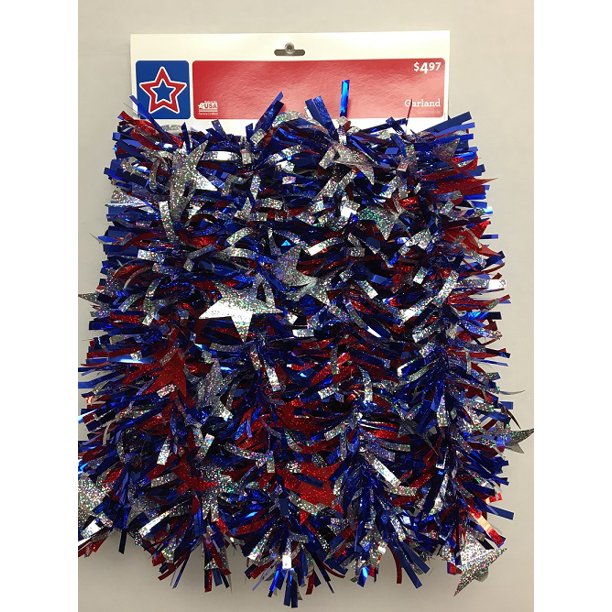 Seasonal Jumbo Patriotic Garland