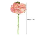 thumbnail image 3 of Artificial Flower Bouquet, 13.8 Inch Real-Like Silk Flowers for Wedding Decor, Home Decor, Party Centerpieces - 1 Pack, 3 of 4