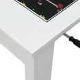 Hanover Foosball Coffee Table in White