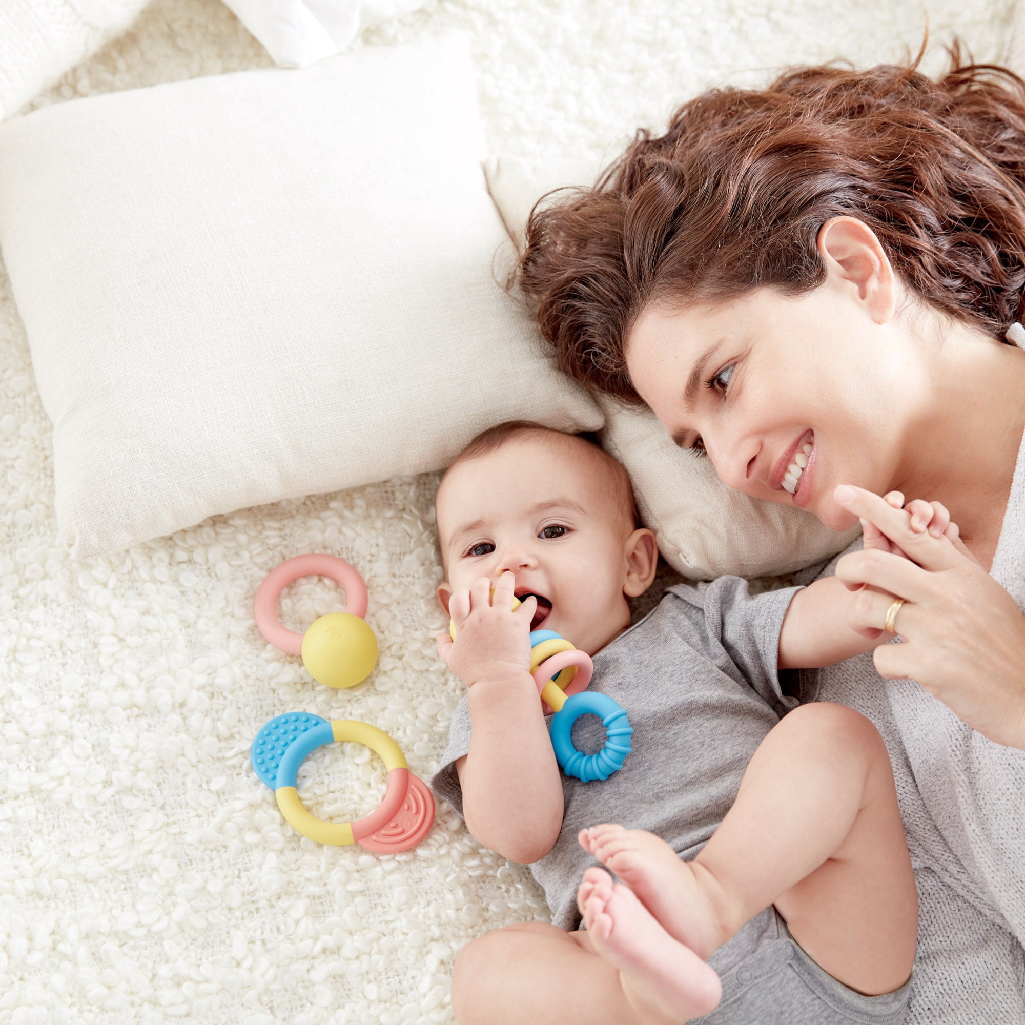 Hape Rattle & Teether Collection, 3 Pieces