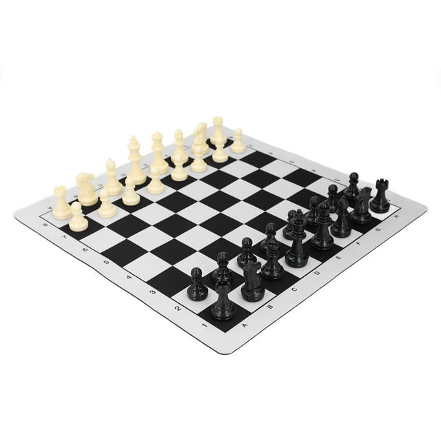 Tablero de Ajedrez de ViJes Inscritable, Juego de Juegos de Mesa de Ajedrez de Vije Estándar Profesional Para Niños para Niños