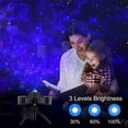thumbnail image 2 of LED Star Night Light Projector, Galaxy Light Projector with Remote, Sky Light Skylite with Bluetooth Music Speaker and Nebula Cloud/Moon/Ocean Wave for Bedroom/Game Room/Decoration Party, 2 of 5