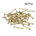thumbnail image 3 of Uxcell 50pcs Clavos Pequeños de Latón para DIY Imágenes Cajas de Madera Accesorios para el Hogar 2x20mm, 3 of 5