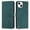 Green, variant on Dteck PU Leather Case For iPhone 13 Luxury Flip Wallet Stand 360 Protection Case Cover with Wrist Strap.For iPhone 13,Red