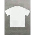 thumbnail image 2 of 【New Arrival】Cartoon Grills Metallic Mouth Lips Vintage Street Graphic T-Shirt, Unisex Cotton Crew Neck Hip Hop Urban Casual Tee, Rap Culture Novelty Gift, 2 of 8