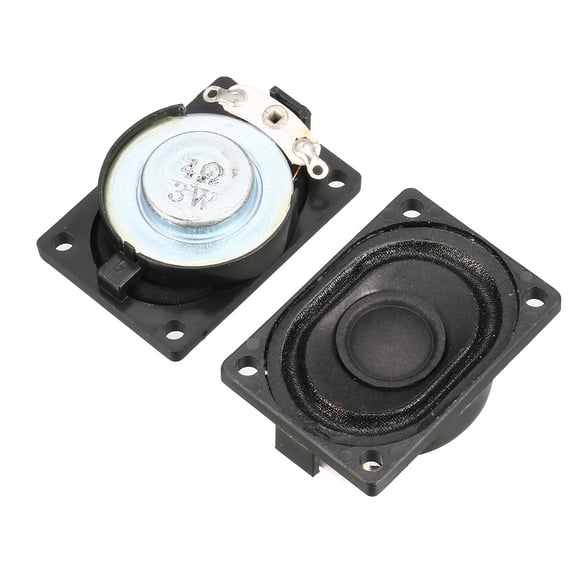 Unique Bargains Replacement Magnet LCD Ad Player Displayer Speaker Trumpet 3W 4 Ohm 2Pcs