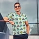 thumbnail image 4 of Fotbe Lighthouse Camiseta Polo de Golf para Hombre con Estampado – Camisa Deportiva Transpirable con Cuello Abotonado-Small, 4 of 6